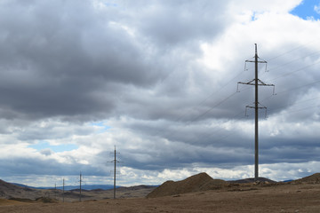 Obraz premium Power Line