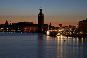 Fototapeta premium Stockholm City Hall in Stockholm. Sweden