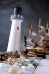 Norwegian pure sea concept, ambient colors