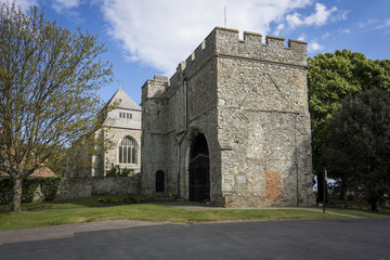 Fototapeta na wymiar Minster Abbey and Gatehouse Museum