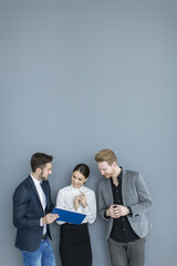 Young people in the office