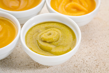 organic baby food or snack