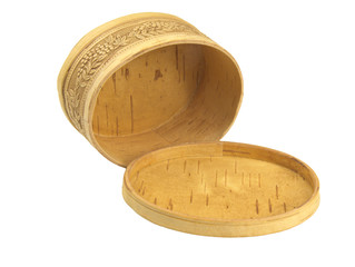 Geschenkkorbchen aus Birkenrinde