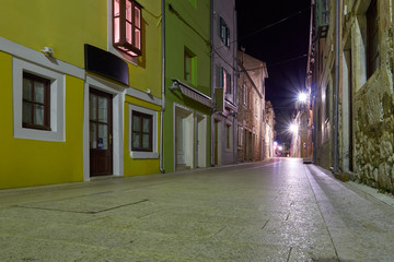 side street in  Croatia