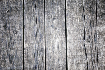 Aged silver color wooden boards background