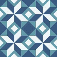 Hydraulic vintage cement tiles