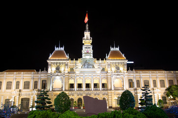 City Hall in Ho Chi Minh city, Vietnam