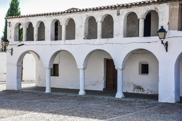 Garrovillas de Alcon&eacute;tar, Espa&ntilde;a, arquitectura t&iacute;pica