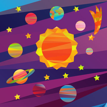 vector images of planets 