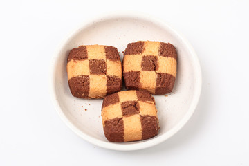 Creamy and chocolate cookies