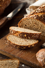 Organic Homemade Whole Wheat Bread