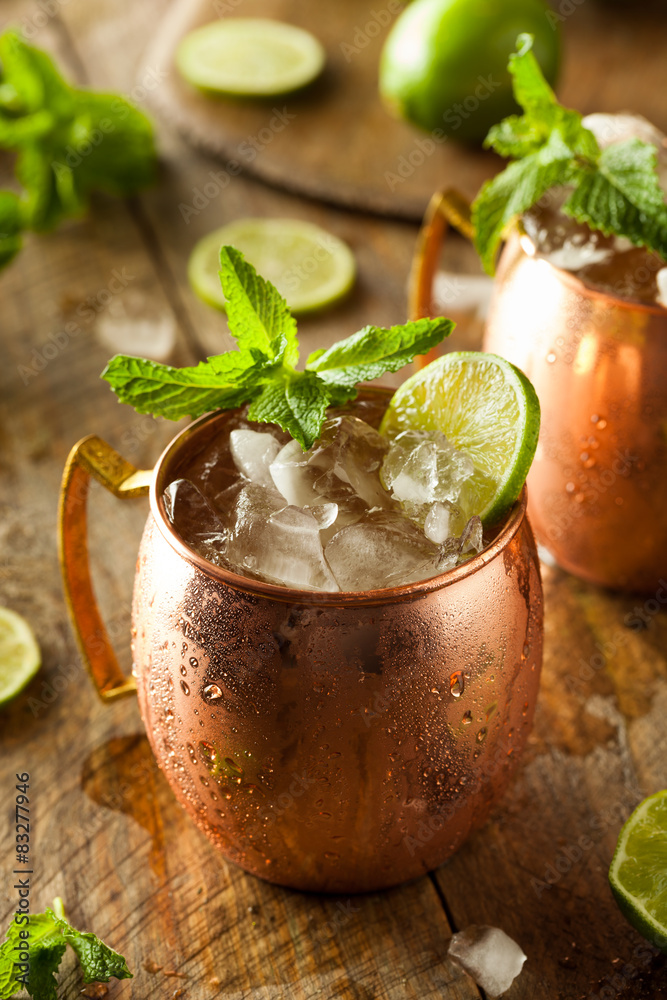 Wall mural icy cold moscow mules