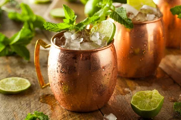 Fotobehang Icy Cold Moscow Mules © Brent Hofacker