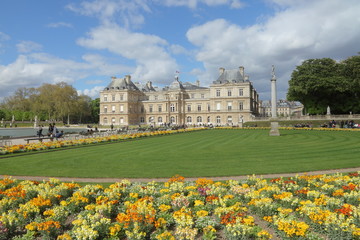 Luxembourg garden in Paris