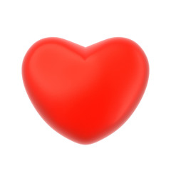 Heart Icon, 3D Illustration of High Resolution Rendering