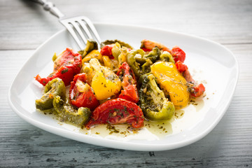 halbgetrocknete Tomaten - half dried tomatoes