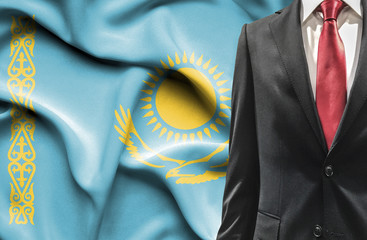 Man in suit from Kazakhstan