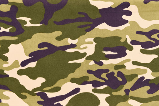 Camouflage pattern background or texture.