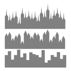Fototapeta premium building silhouettes