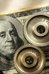Mechanical ratchets and dollar