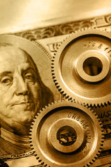 Mechanical ratchets and dollar