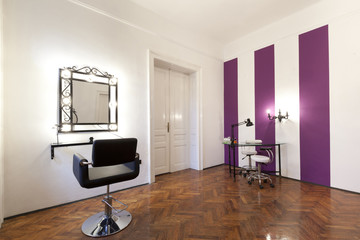 Beauty parlour interior
