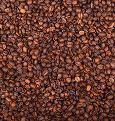 Obraz premium Coffee beans background