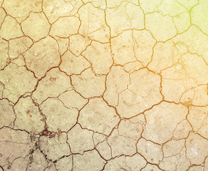 Cracked earth background