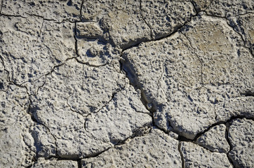dry cracked earth background