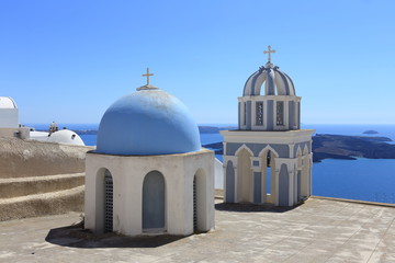 Fototapeta na wymiar Architecture of Santorini, Greece