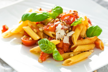 Pasta with tomato 