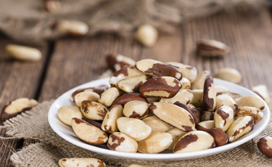 Heap of Brazil Nuts