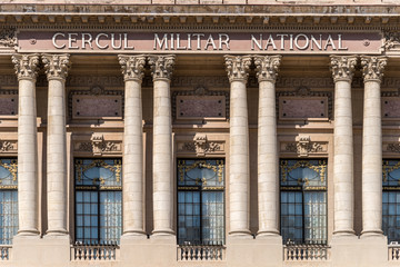 National Military Circle Built In 1912 In Bucharest