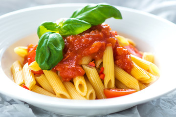 Pasta with tomato 