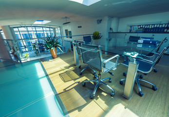 Empty meeting room in a modern office