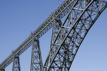 Detail einer Stahlbrücke, Porto