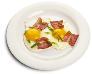 Double fried egg