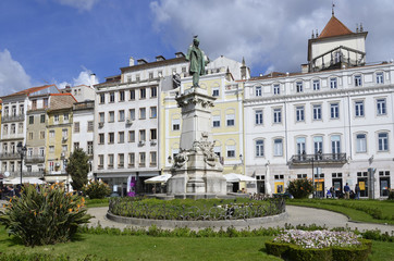 Parkanlage und Denkmal in Coimbra