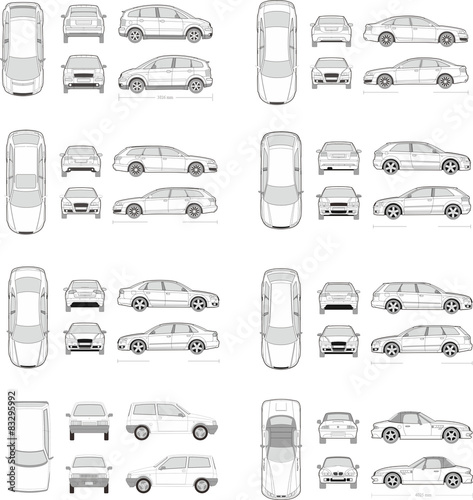 Car Dimension Stock Image And Royalty Free Vector Files On Fotolia Car Dimension