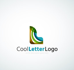 Fototapeta premium Letter company logo