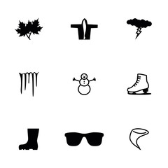 Vector Weather icon set