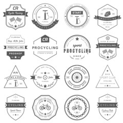 Badges and logos Cycling