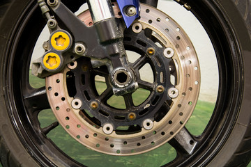 motorcycle wheel brake