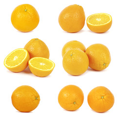 orange isolated on white background