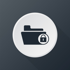 directory lock icon