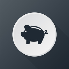 icon money pig