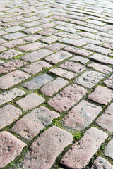 architectural details of old city center in Riga, Latvia