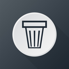 icon trash can