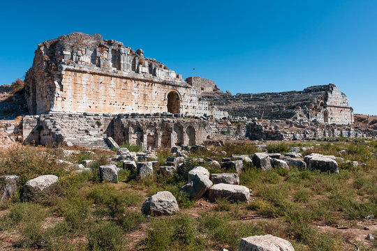 Miletus theater. Ancient Greece