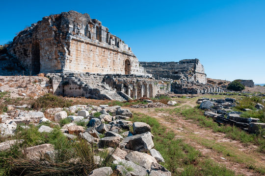 Ancient theater of Miletus, Turkey